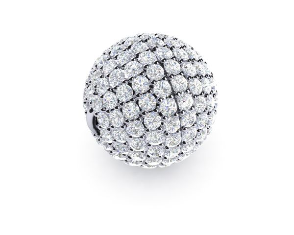 12mm Diamond Ball Clasp