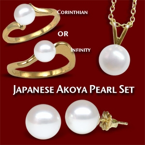 15% off Simply Japanese Akoya Pearl Set