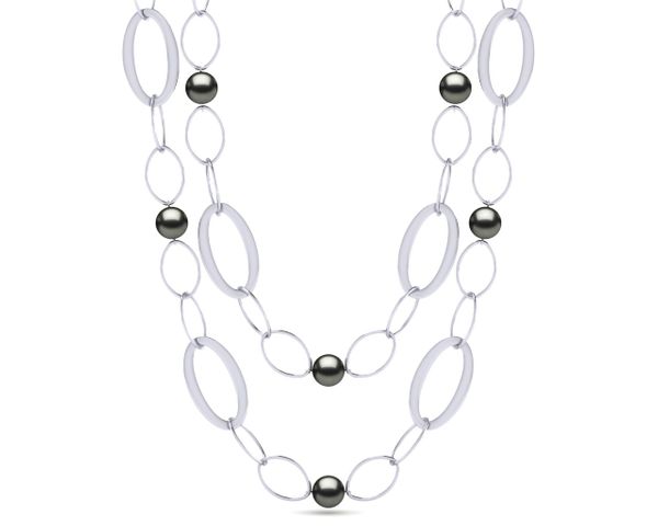 32 Inch Tahitian Pearl Circle Of Life Necklace