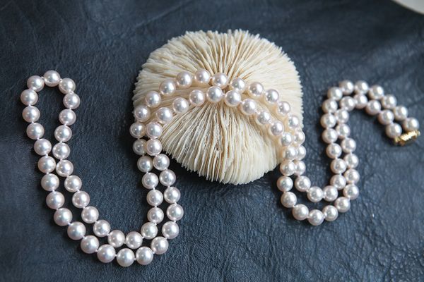 9.5 x 10mm TRUE AAA Quality Akoya Pearl Necklace 36