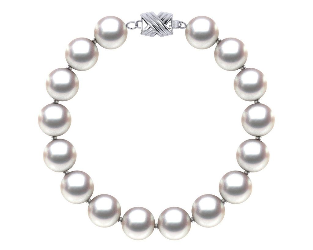 Single Strand Japanese Akoya Pearl Bracelet Section