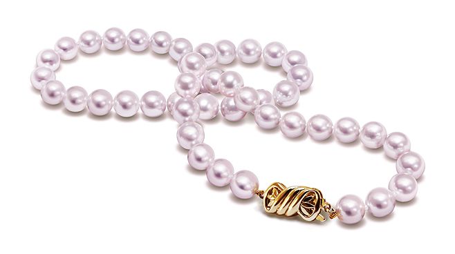 9mm x 9.5mm "AA Quality" Japanese Akoya Cultured Pearl Necklace