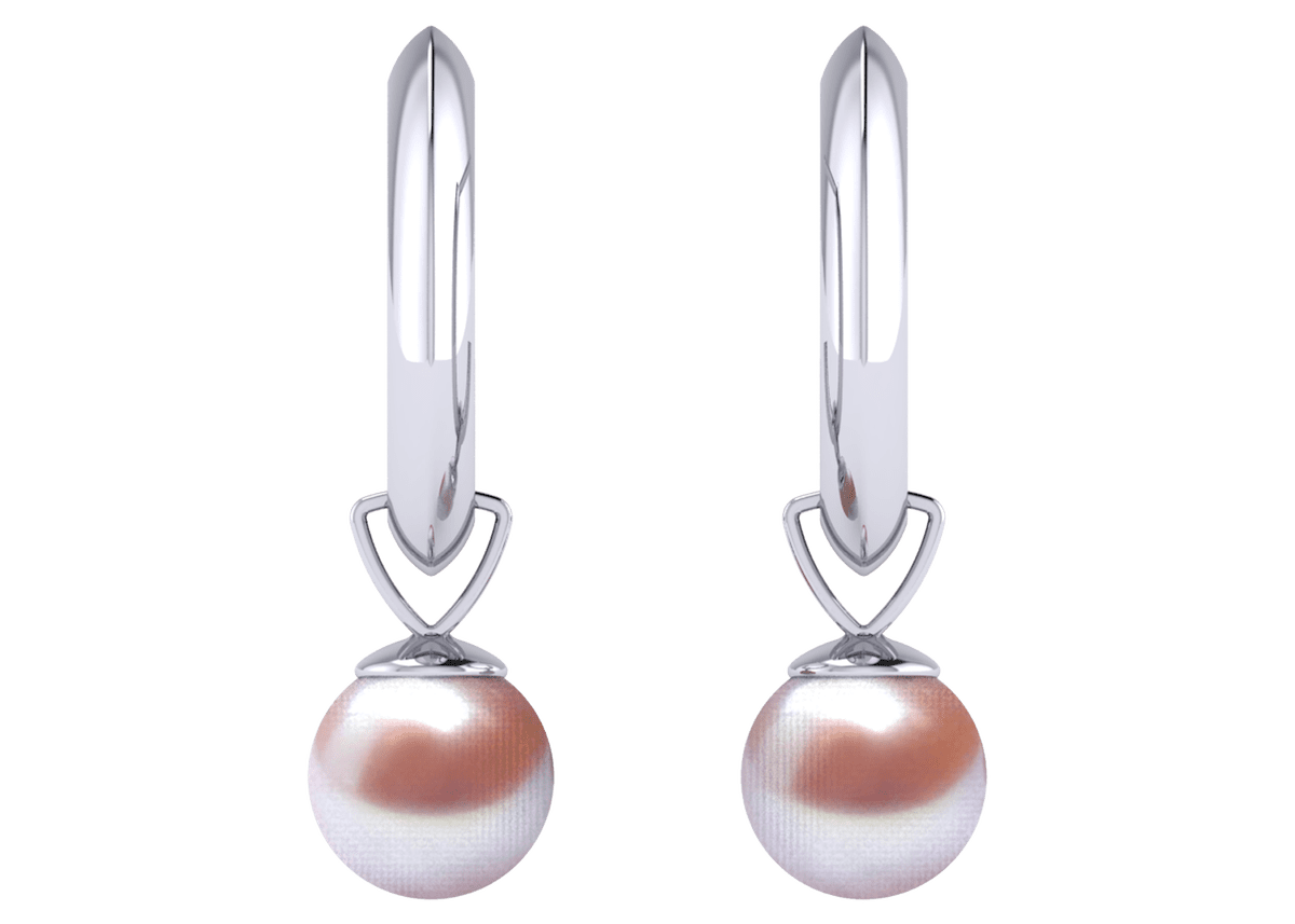 Carabella a Freshwater Pearl Earring