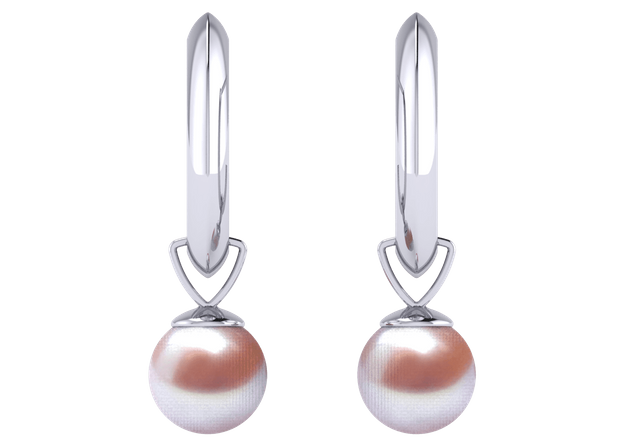 Carabella a Freshwater Pearl Earring