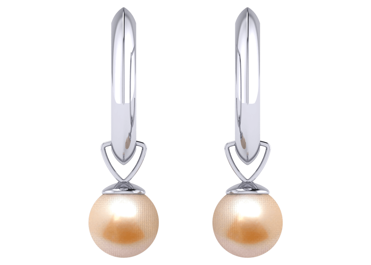Carabella a Freshwater Pearl Earring