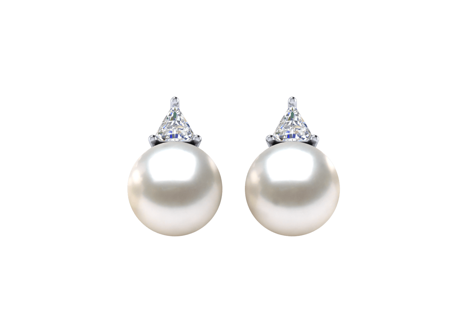 Diana a Japanese Akoya Cultured Pearl Earring
