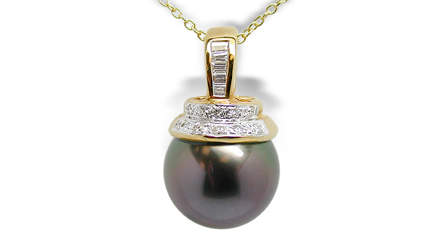 Black Tahitian Pearl Pendants - Page 2