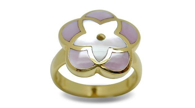 SOLD - Herminia a Mother of Pearl Ring