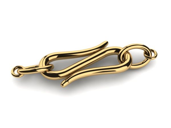 Ingenious S Pearl Clasp