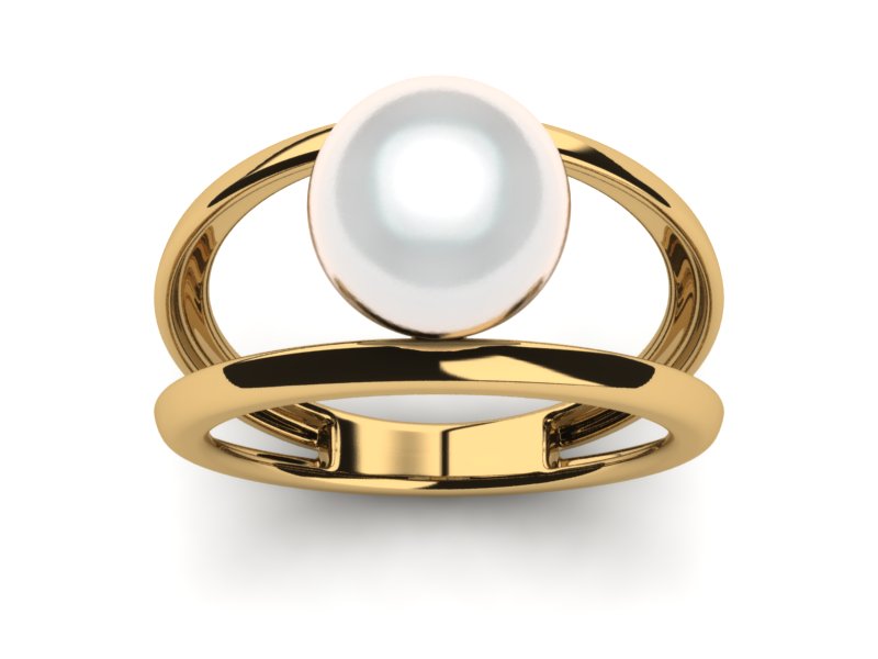 Leo II Akoya Pearl Ring