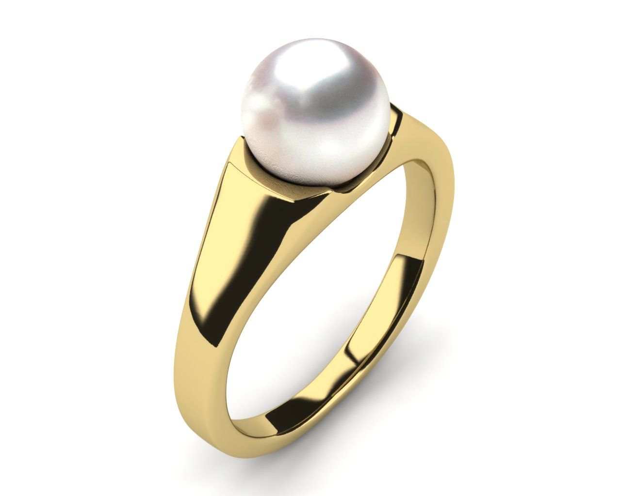 Kara a Japanese Akoya Cultured Pearl Ring