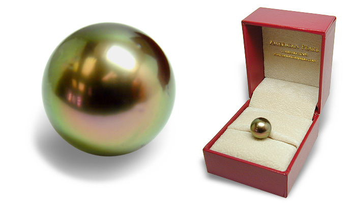 Keepsake - Loose 11.2mm Black Tahitian Cultured Pearl