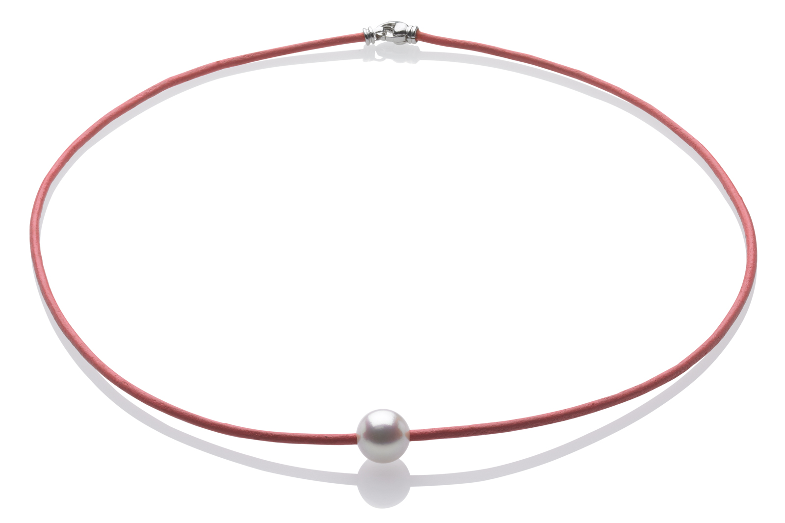 Pearl and Cord Necklace
