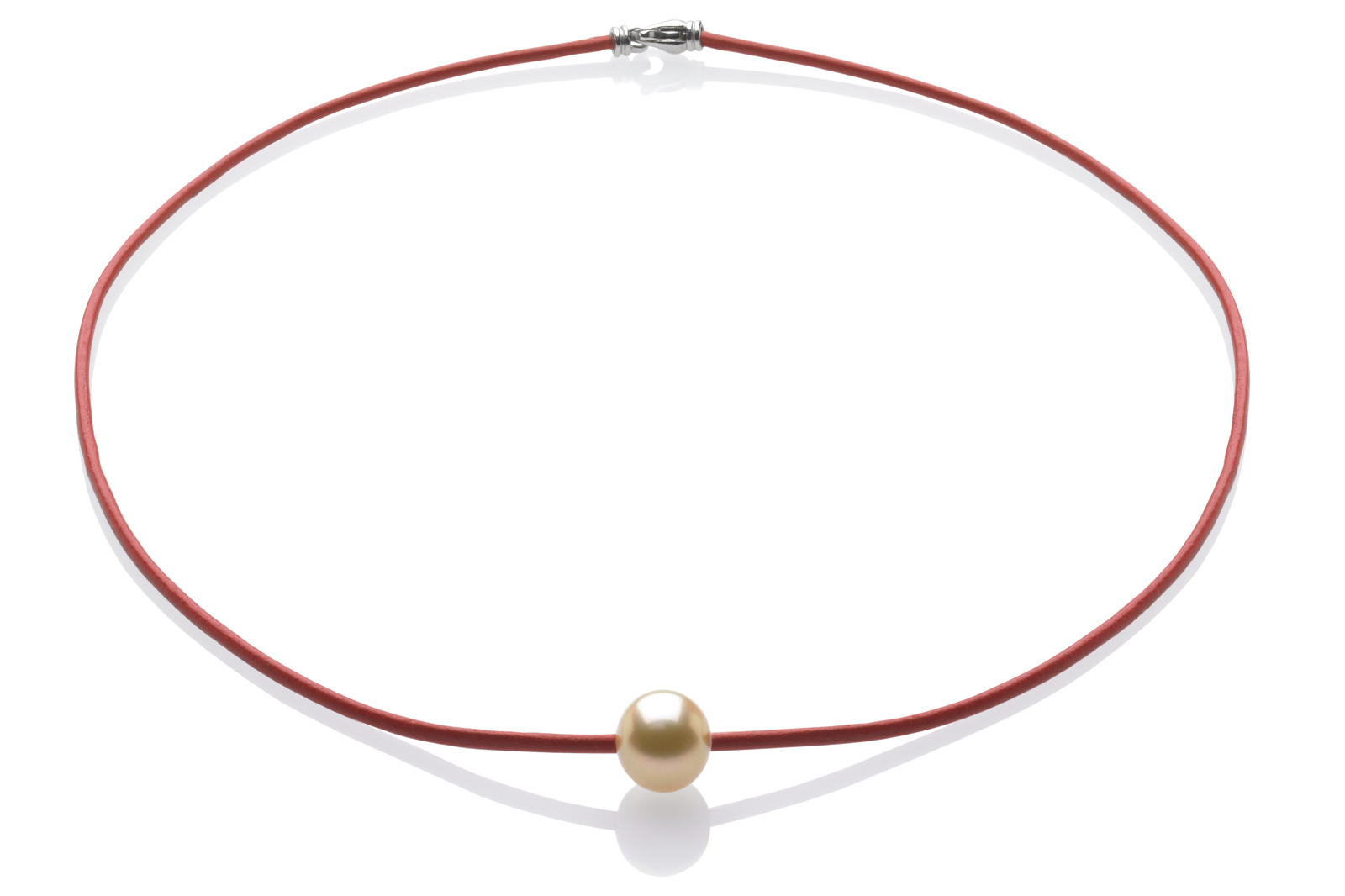Pearl and Cord Necklace