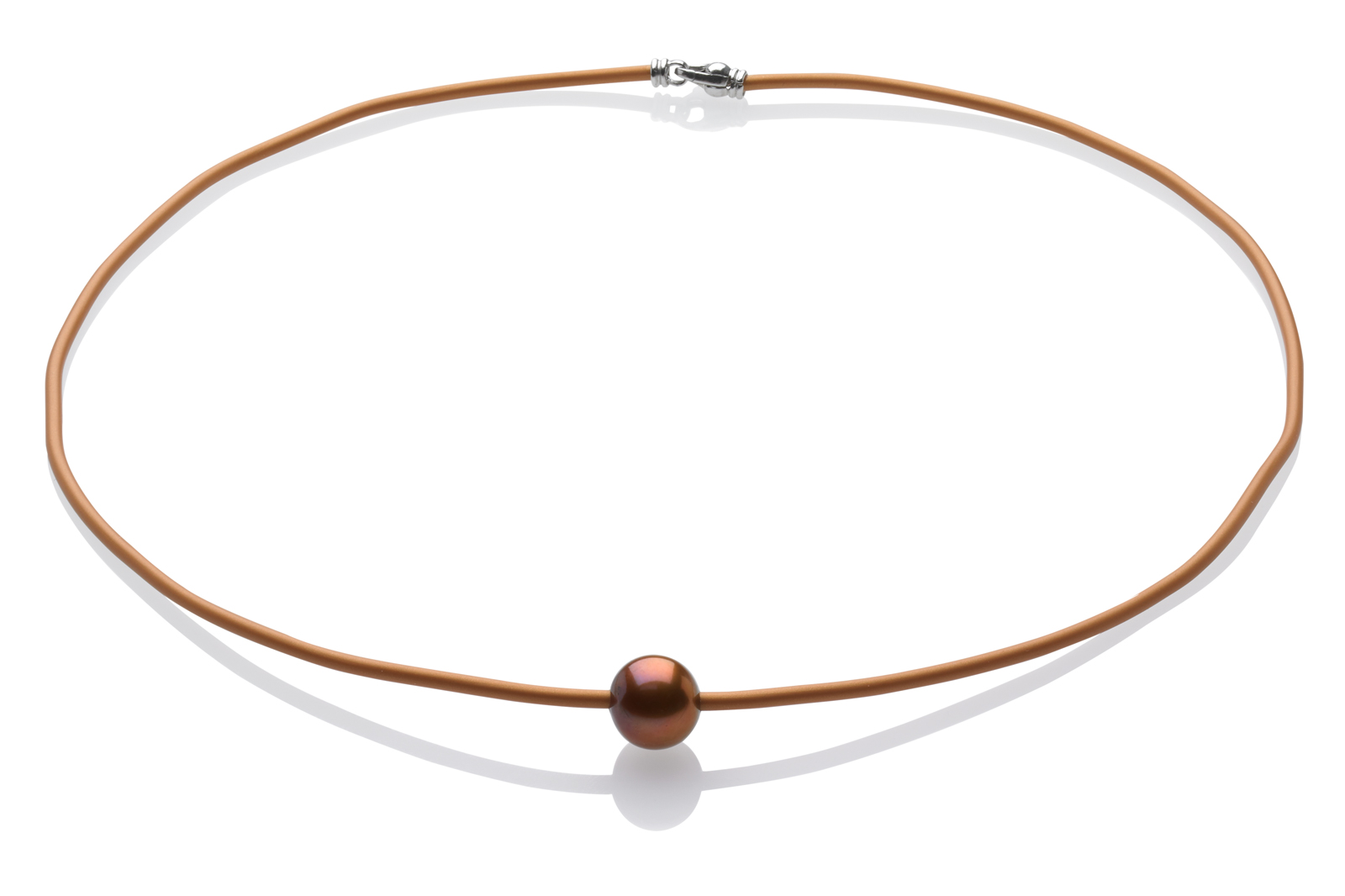 Pearl and Cord Necklace