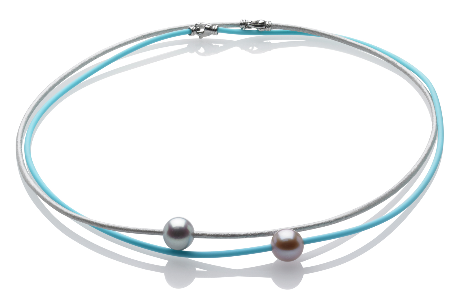 Pearl Cord Necklace Set