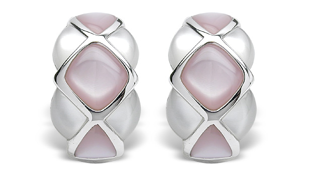 SOLD - Prima a Mother of Pearl Earring