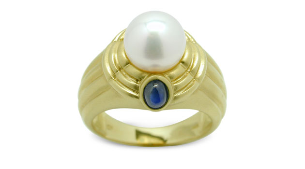 Sian a Japanese Akoya Cultured Pearl Ring