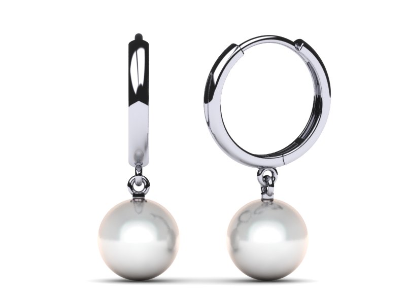 South Sea 13mm Hoop Earring