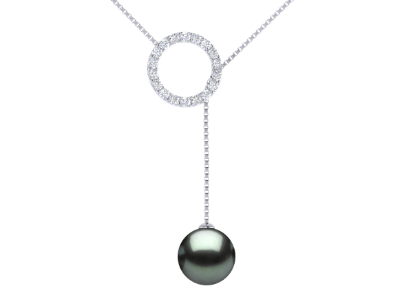 Tahitian Pearl & Diamond Felicia Necklace