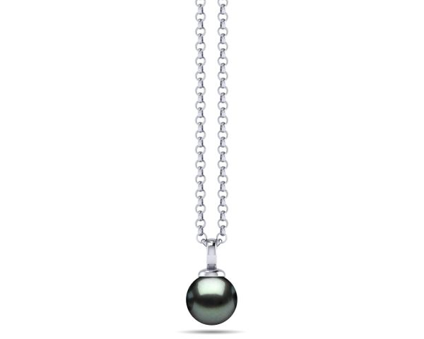Tahitian Pearl South Sea Merlin Pendant White Gold
