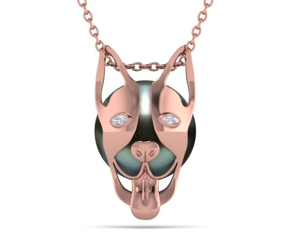Tahitian Pearl Year Of The Dog Pendant