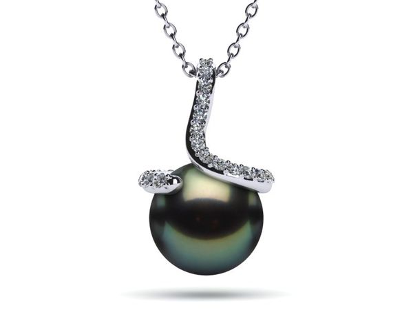 Tahitian Spiral Pendant II
