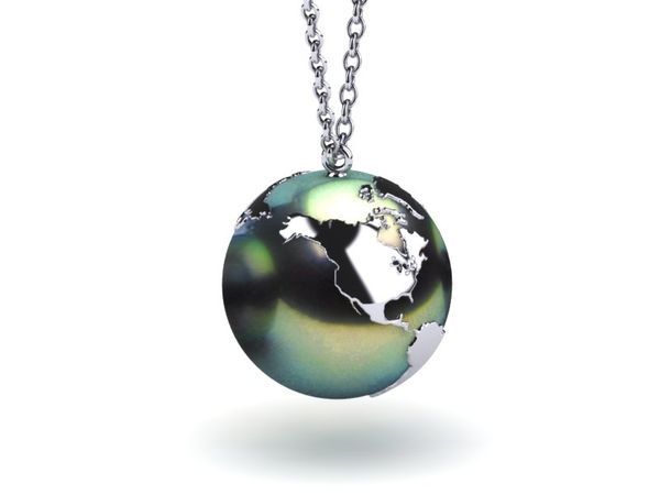 The World Is Your Oyster Tahitian Pearl Pendant
