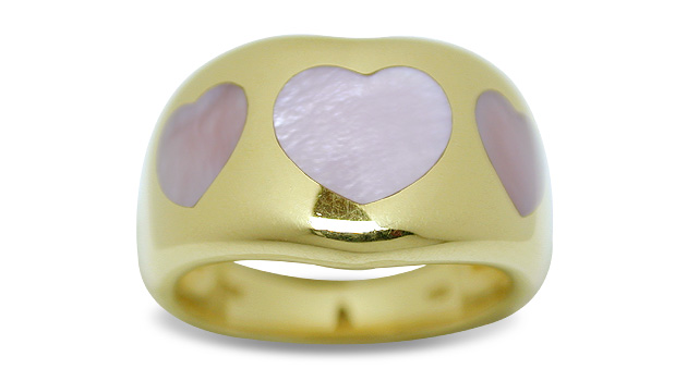 SOLD - Trinity a Mother of Pearl Ring
