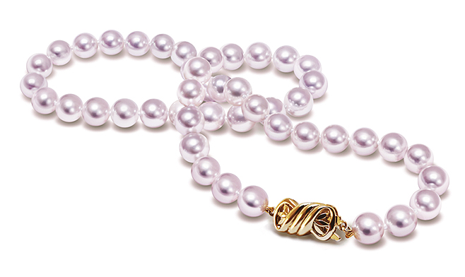 TRUE AAA Quality 9mm x 9.5mm Japanese Akoya Cultured Pearl Necklace