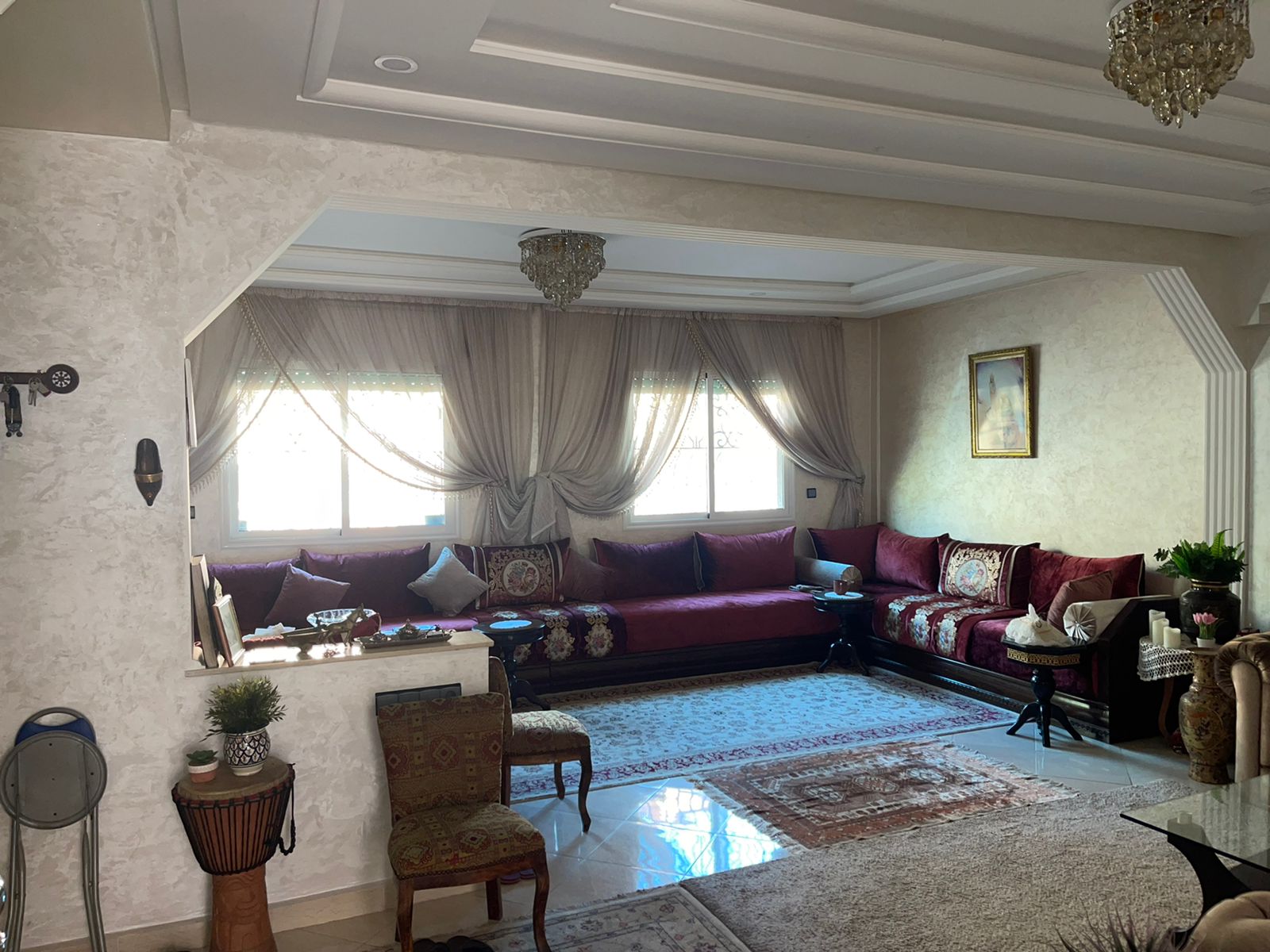 دوبلكس مُباع 200 م², 3 غرف - حي الحسني الدار البيضاء