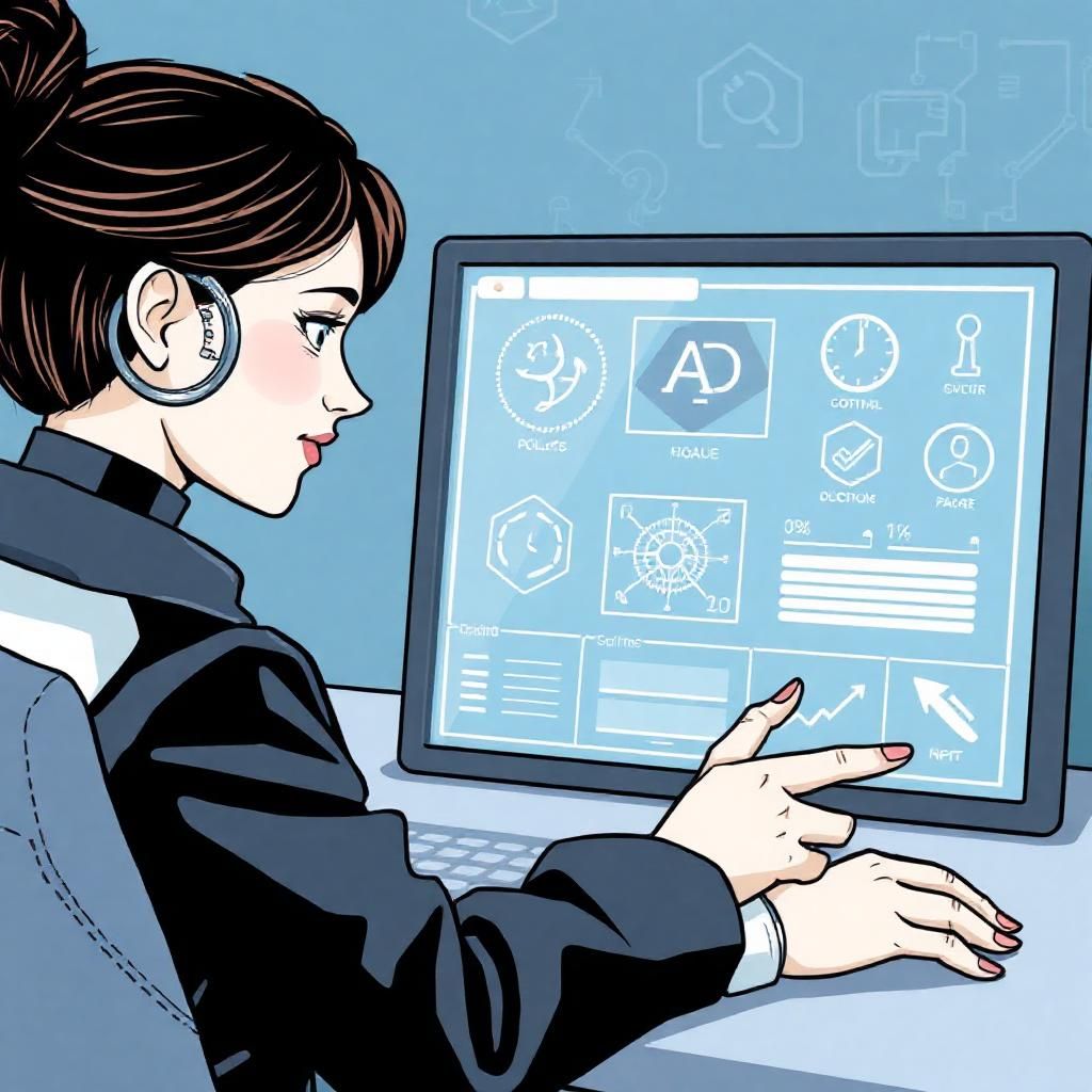 Interface claire et pilotable