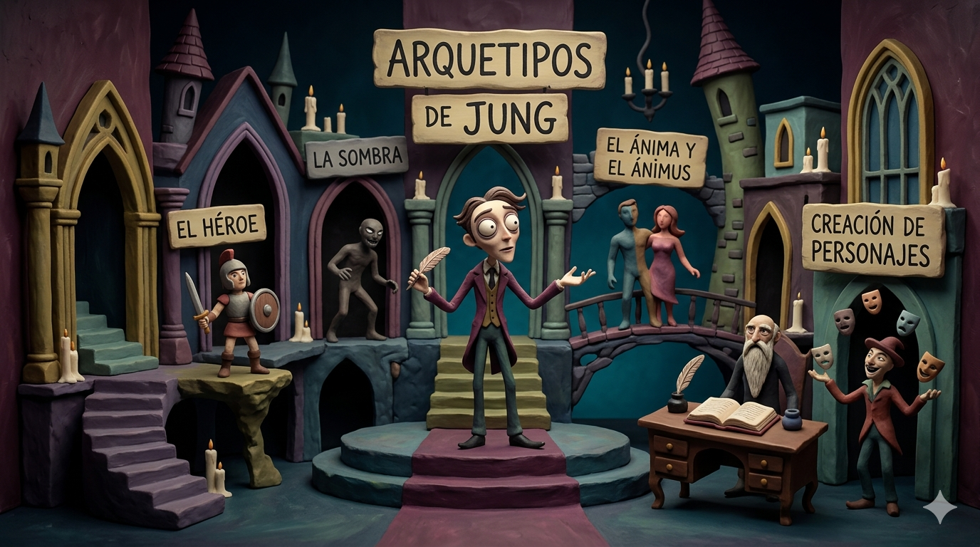 Cómo construir un protagonista inolvidable usando los Arquetipos de Jung