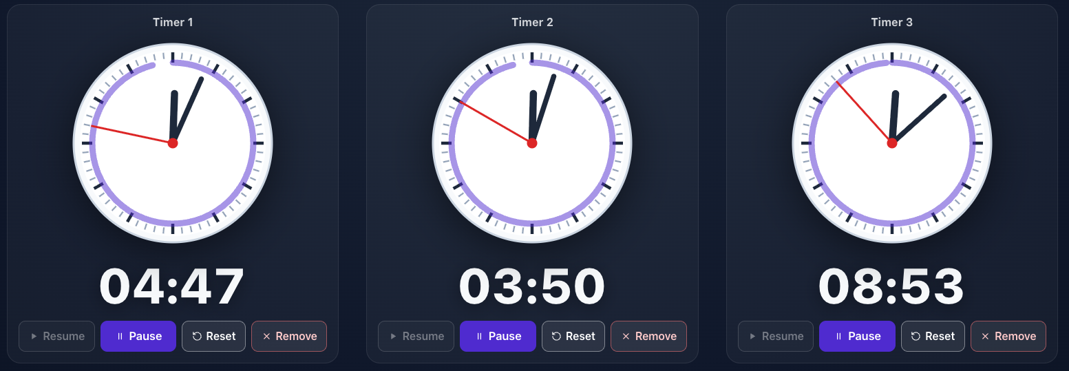 Timer screenshot