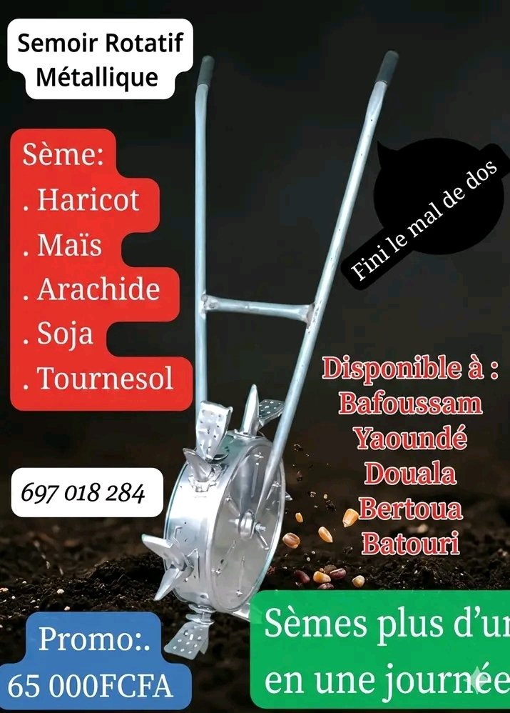 SEMOIR ROTATIF MÉTALLIQUE