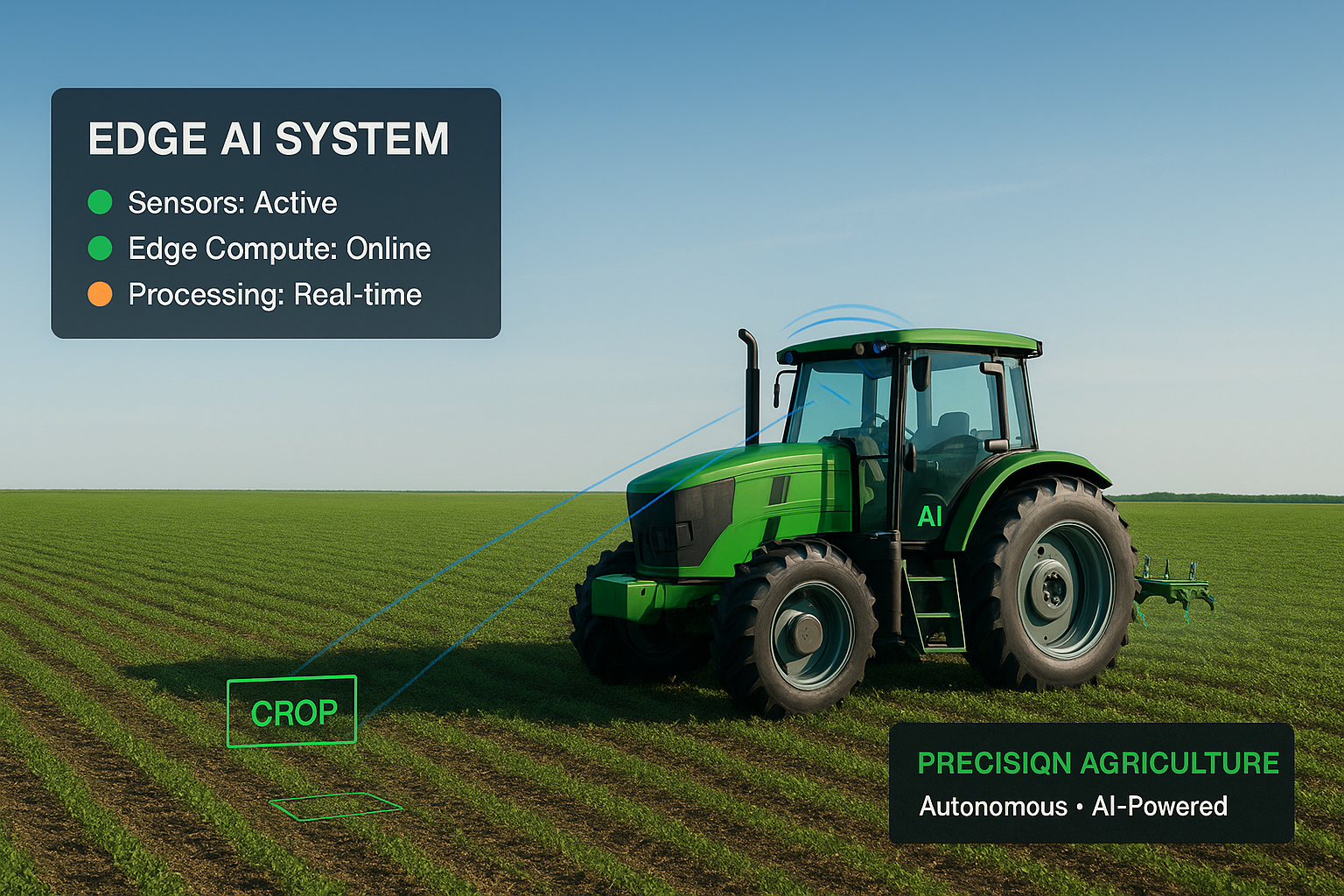 How Edge AI and Edge Computing Are Transforming Precision Agriculture