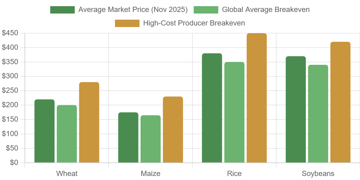Source: FAO, USDA WASDE, Regional Extension Services