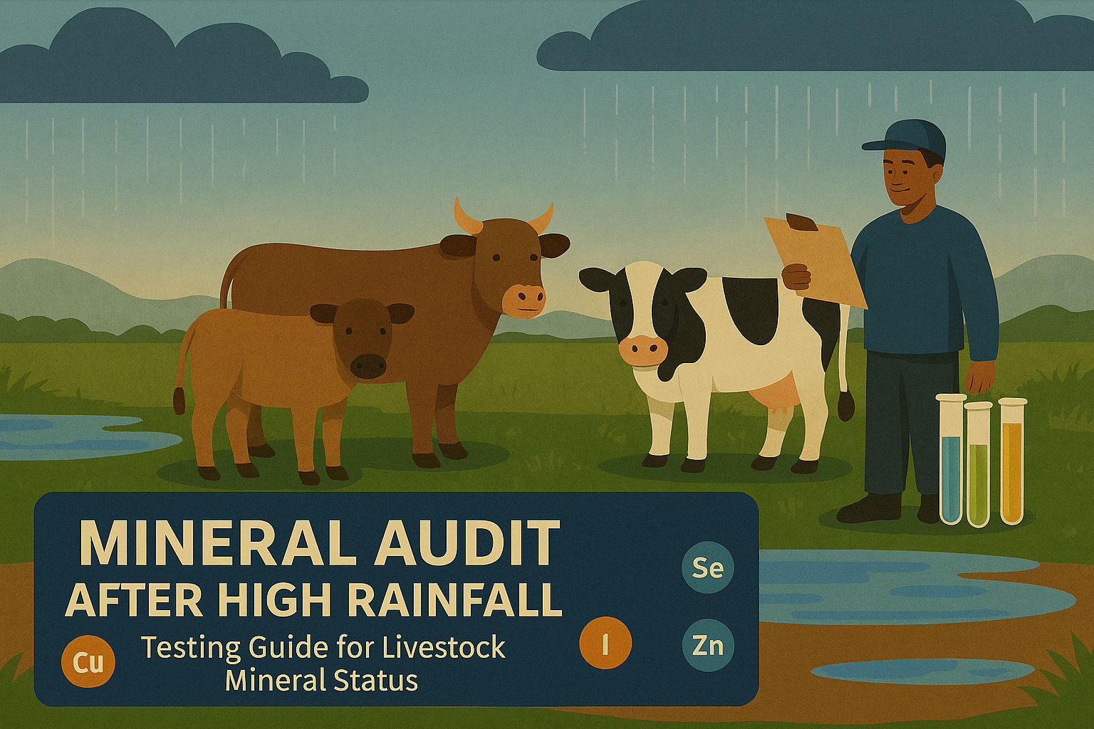 How to Assess Farm Mineral Deficiencies After Flooding and High Rainfall