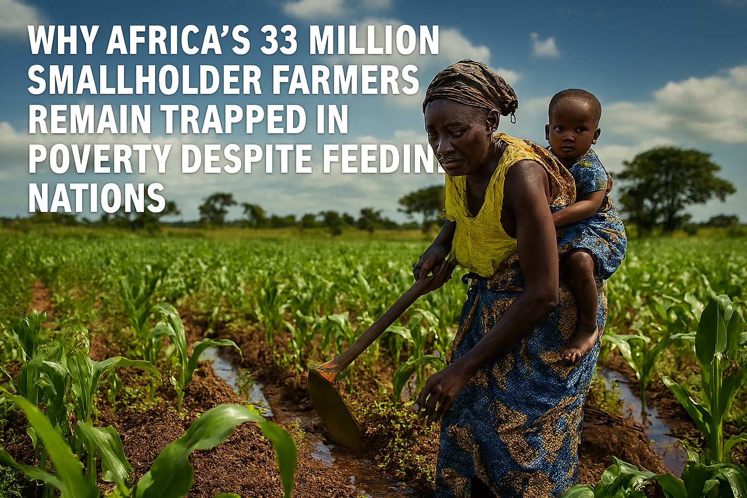 Why Africa's 33 Million Smallholder Farmers Remain Trapped in Poverty Despite Feeding Nations 