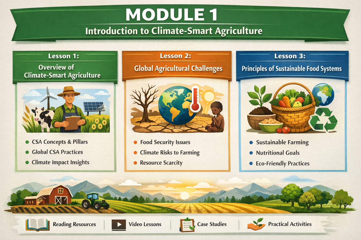 Module 1: Introduction to Climate-Smart Agriculture