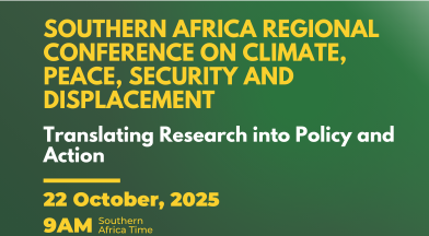 Southern Africa Regional Conference on Climate, Peace, Security and Displacement