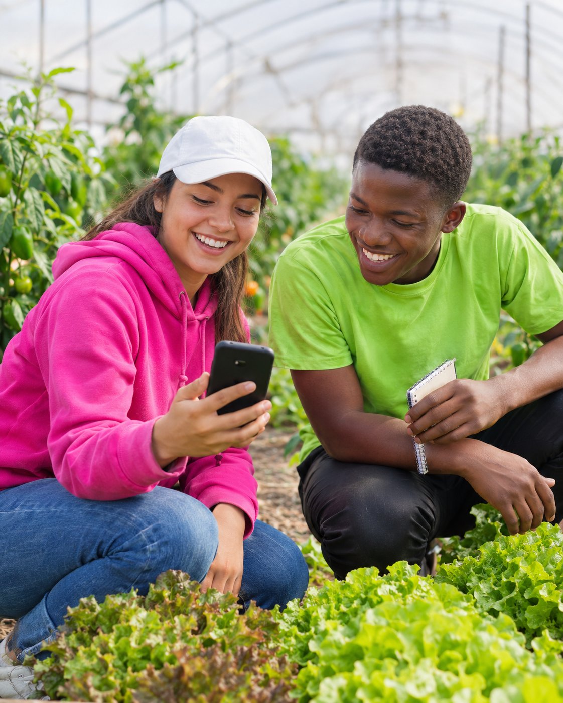 Students and young agripreneurs