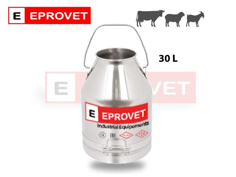 Porongo de acero inoxidable de 30 litros