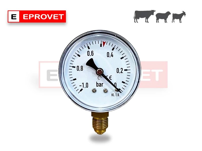 Vacuómetro tipo reloj