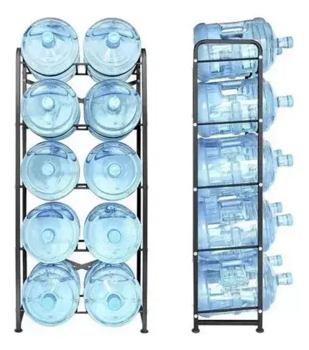 RACK PARA 10 BIDONES DE AGUA PURIFICADA