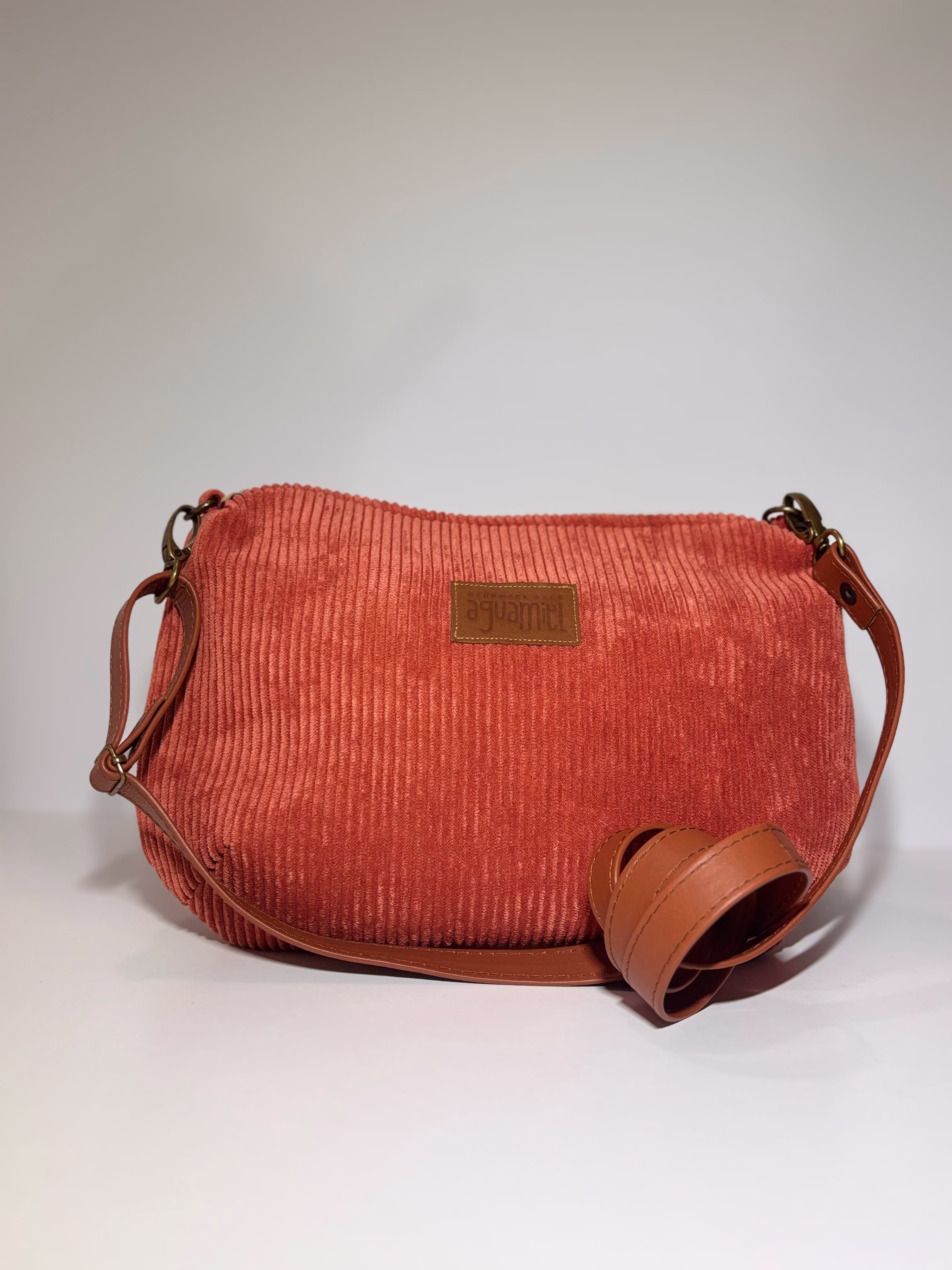 Bandolera Tabaiba en Terracota hecho a mano por Aguamiel