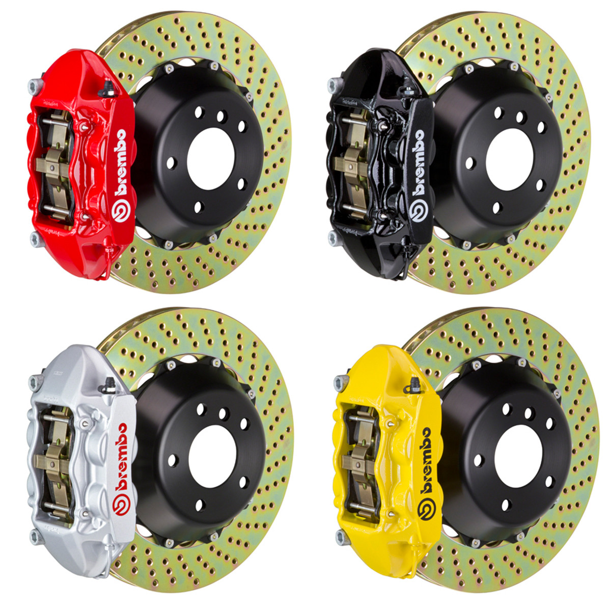 Brembo Brake Rotors Rear Pair