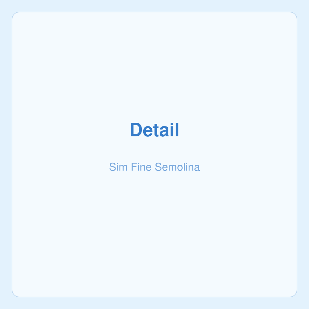 Sim Fine Semolina — photo 3