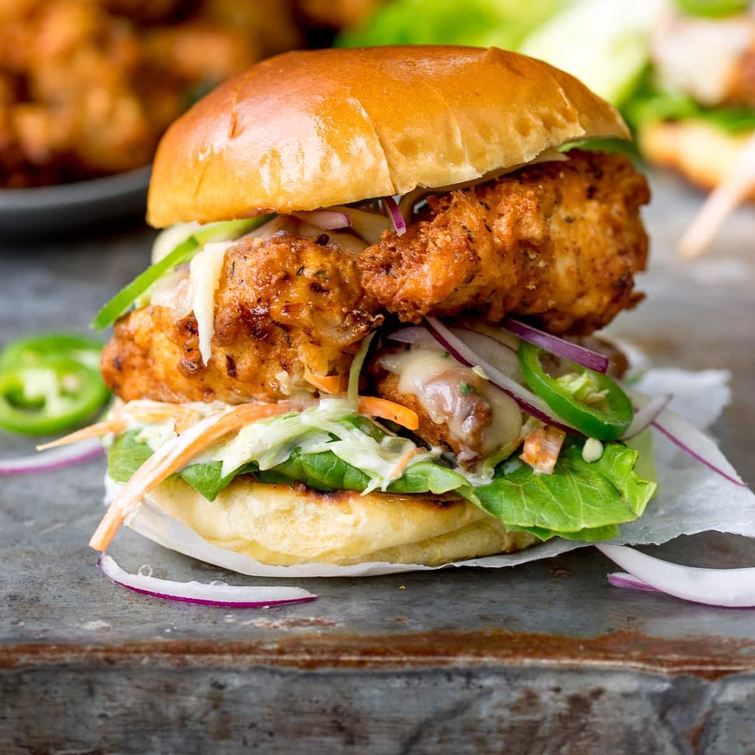 Burger Poulet Croustillant