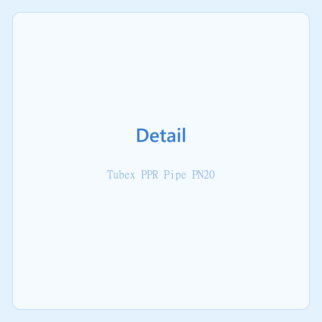 أنبوب توبكس PPR PN20 — الصورة 2